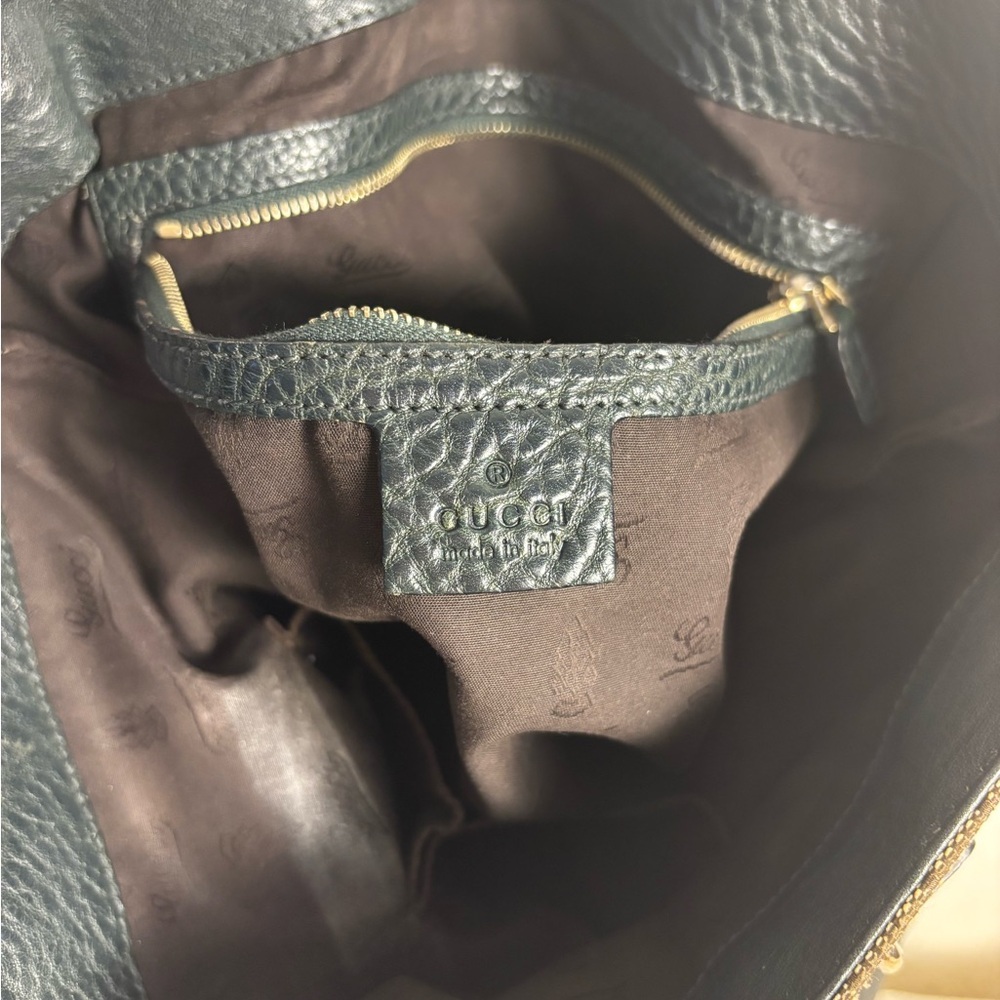 Gucci GG Canvas Bag w/ GG Charm - Picture 10 of 16